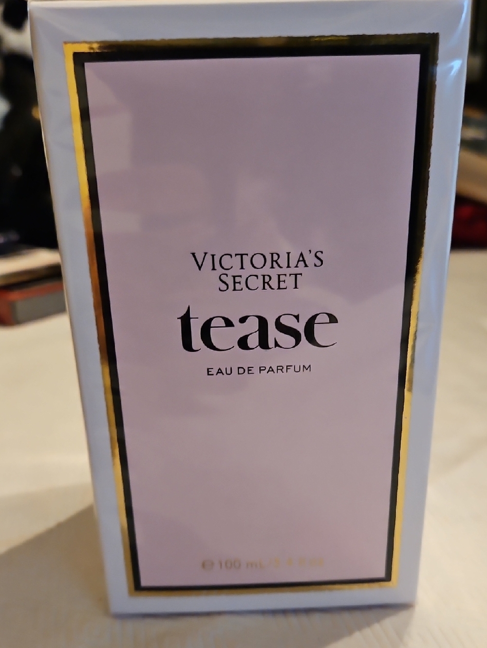Victoria's Secret Tease Eau de Parfum - Light Pink & Gold Accents